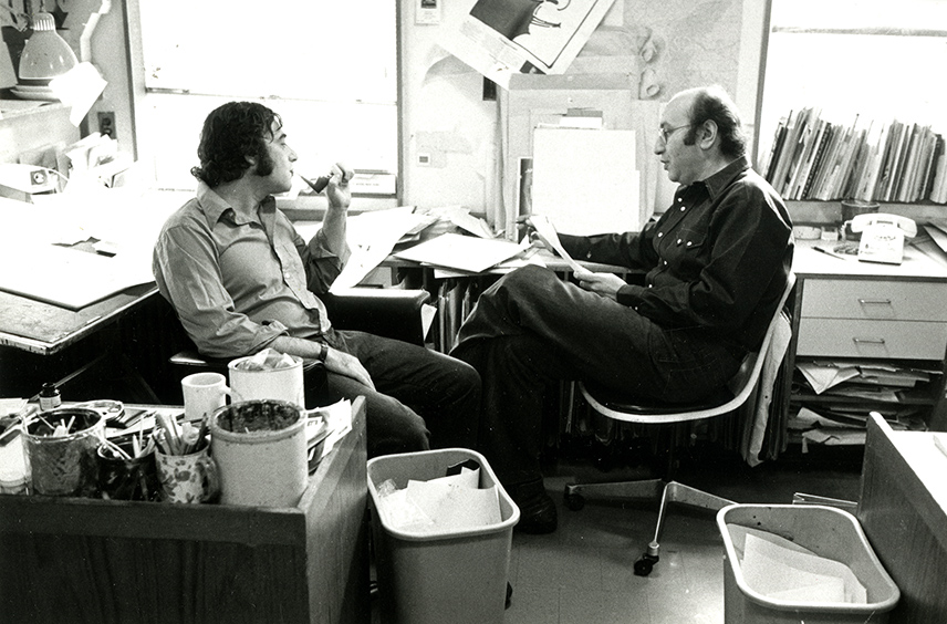Seymour Chwast and Milton Glaser